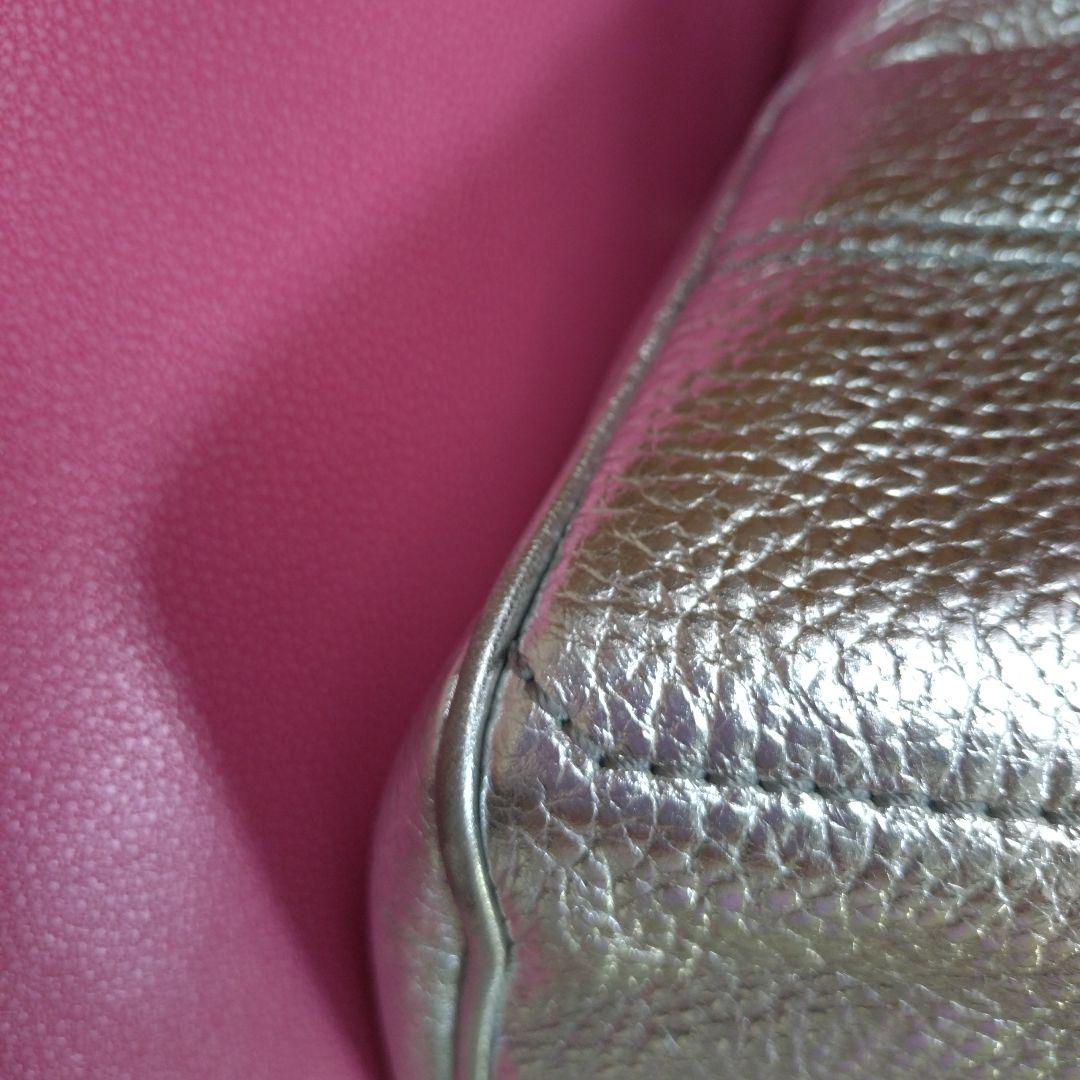 セリーヌ CELINE ブギーバッグ シルバー