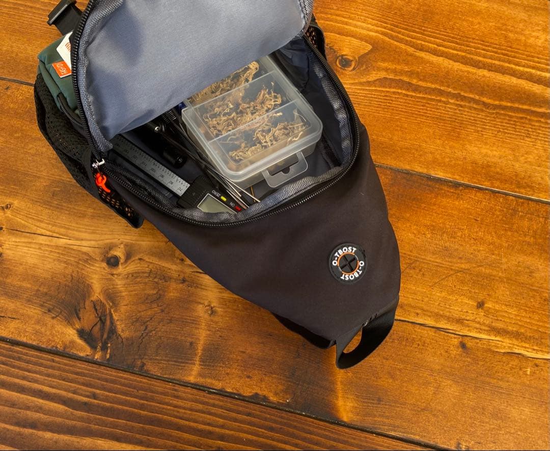 クワガタ採集セット オリジナル掻き出し棒 デジタルノギス 採集ケース