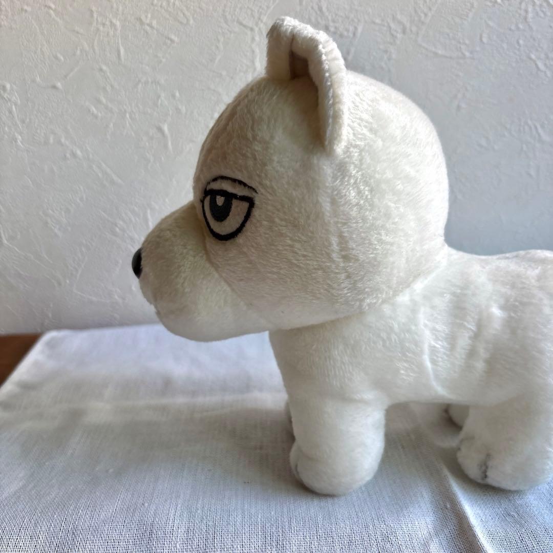 トップ産業 銀牙伝説WEED ウィード　赤目 レトロ　ぬいぐるみ