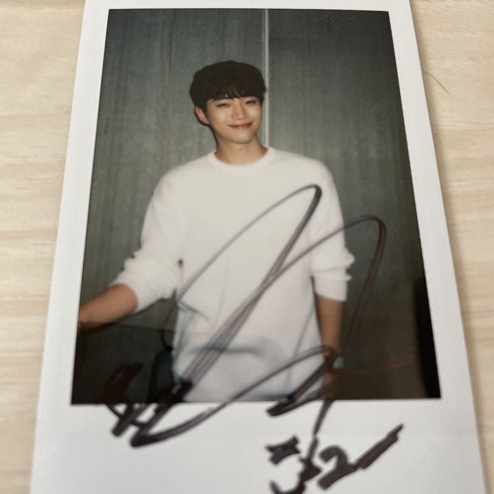 2PM ジュノ JUNHO サイン入り ポラロイド
