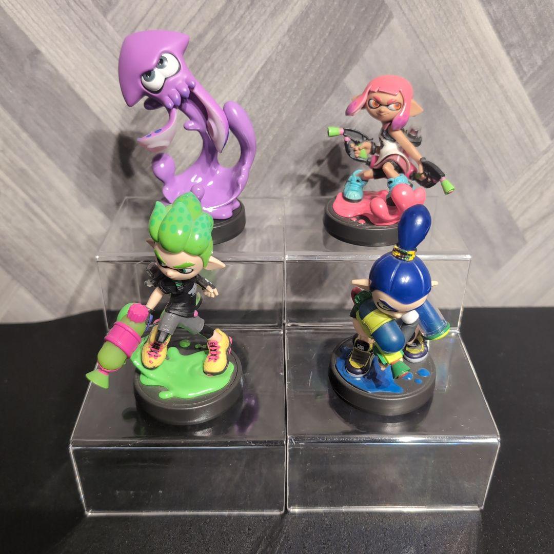 スプラトゥーン アミーボ 4種セット amiibo スプラトゥーン3 amiibo