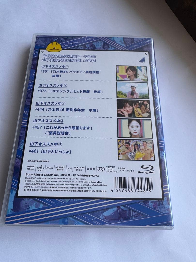 乃木坂工事中 山下卒業・与田卒業・季節のご挨拶中・料理中4枚セット