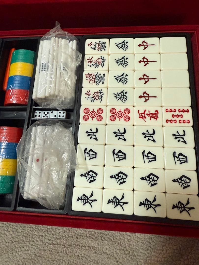 [希少] 任天堂 麻雀牌 『役満 鳳凰』 豪華収納ボックス