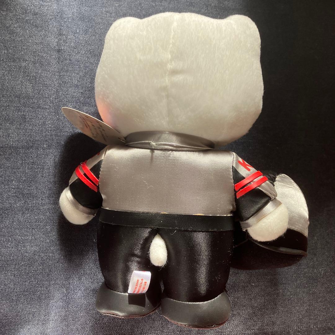 ハローキティ ぬいぐるみ レーシングスーツ ヘルメット付き レーサー