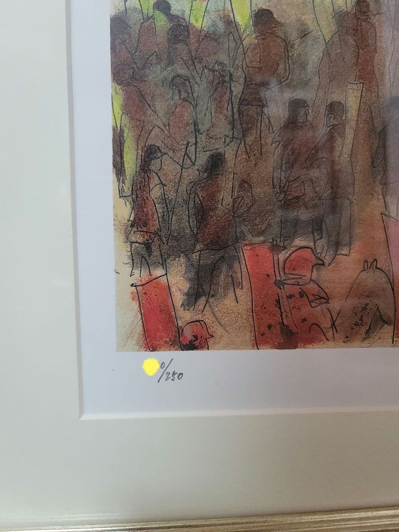 黒澤明 真作リトグラフ 影武者 合戦シーンのイメージ限定250部 作品