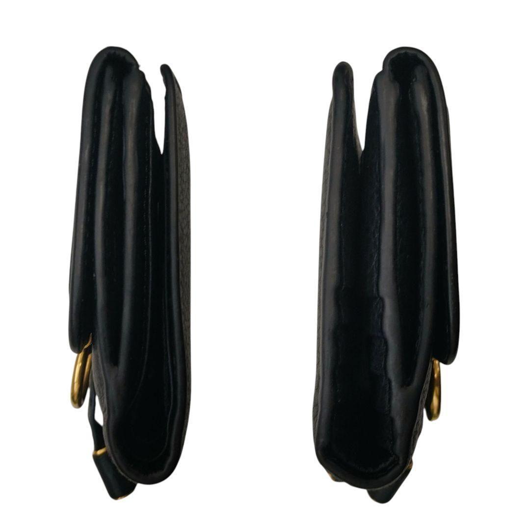 クロエ 二つ折り財布 マーシースクエアウォレット ブラック MARCIE