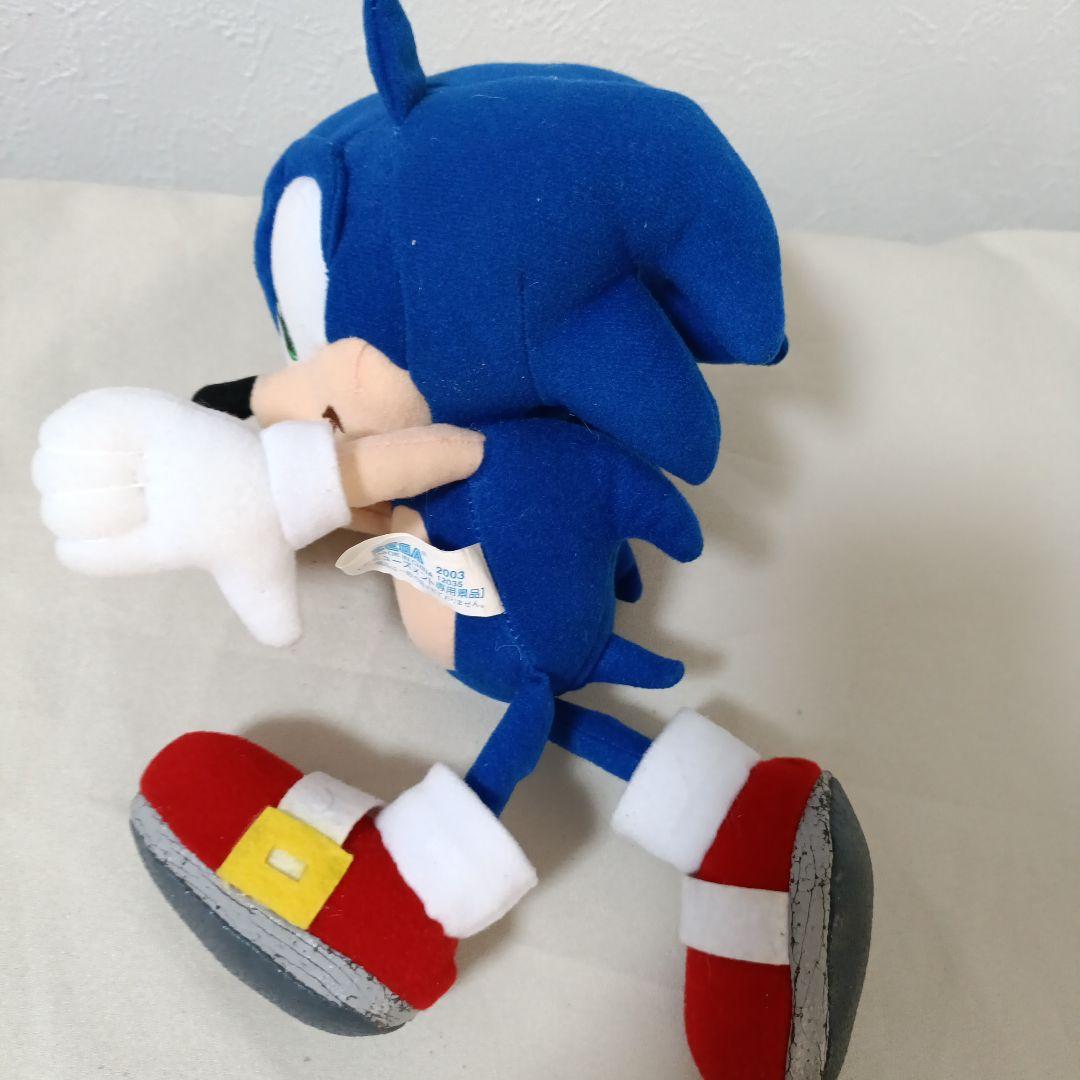 ソニックX　ソニック　ぬいぐるみ　2003年　ソニック・ザ・ヘッジホッグ