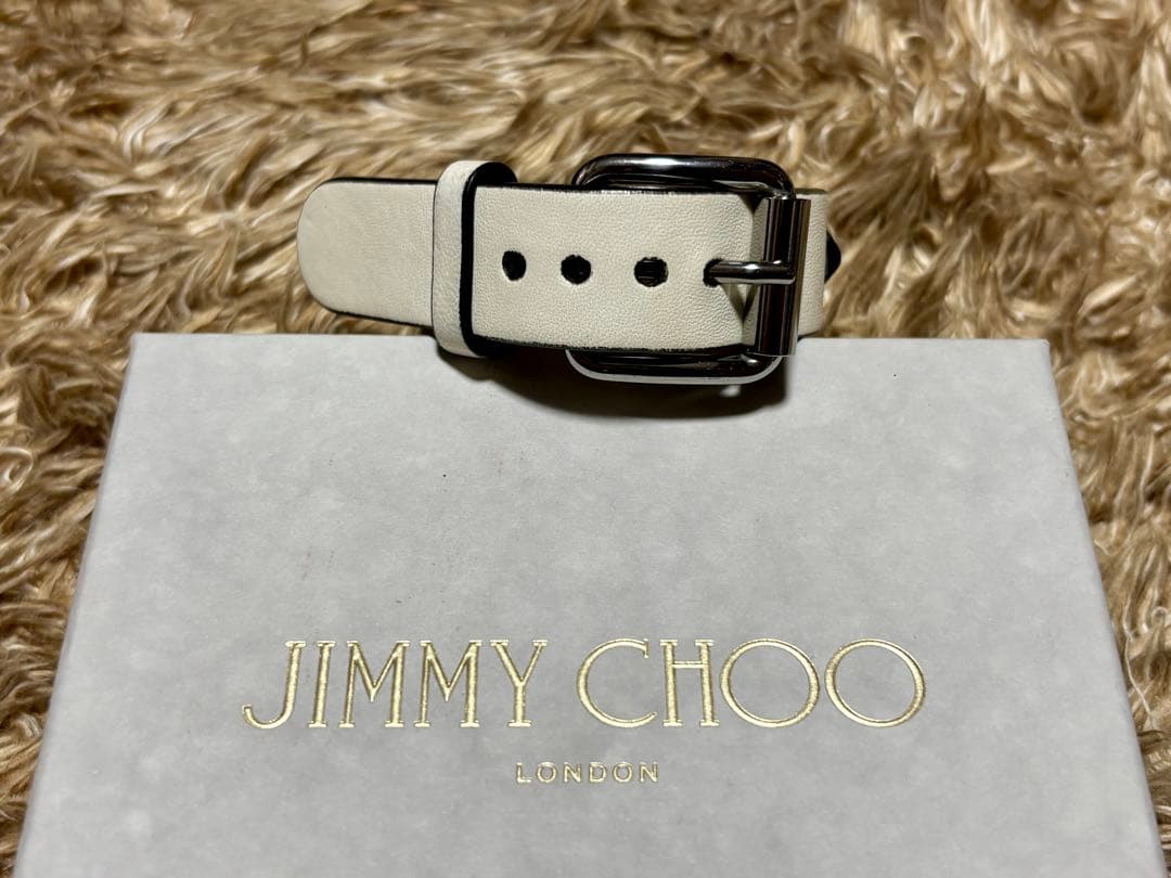 1111　jimmychoo ブレスレット　白　赤　2つセット