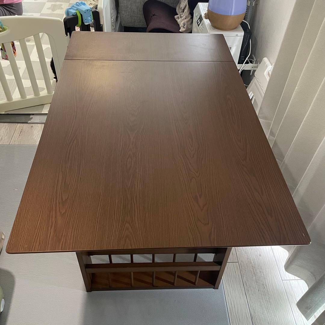 コ*ク様 伸長式ダイニングテーブル　ニトリ　ロピア2