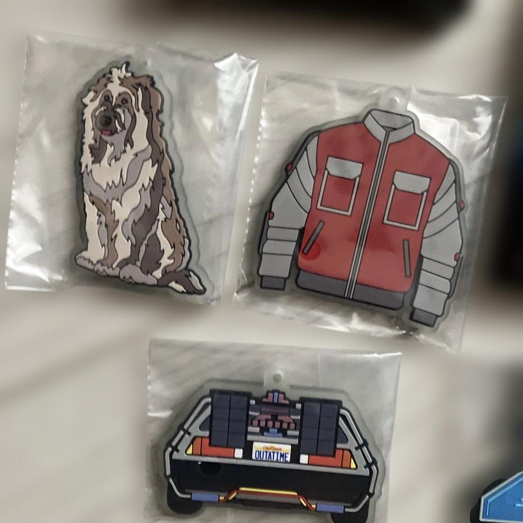 バックトゥザフューチャー新品未使用フリューくじF賞キーホルダー全5種