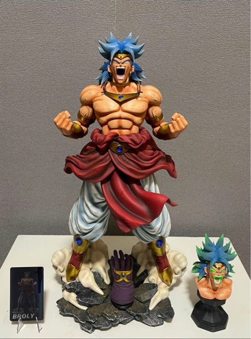 ドラゴンボール ブロリー ガレキ ガレージキット スタチュー X①⑤