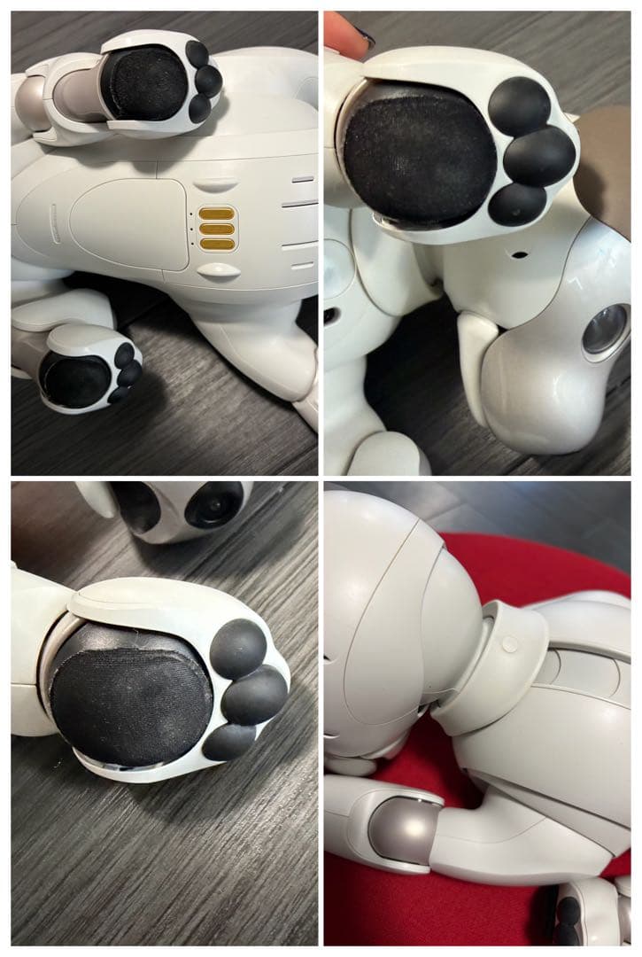aibo ロボット犬 付属品多数おもちゃ&ぬいぐるみ &首輪バッジ等！専用箱付き