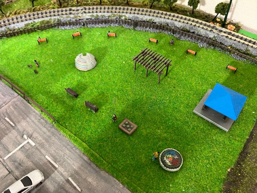 Nゲージ 鉄道模型 昭和の駅と街並み ジオラマ トミックス KATO 鉄道　引取