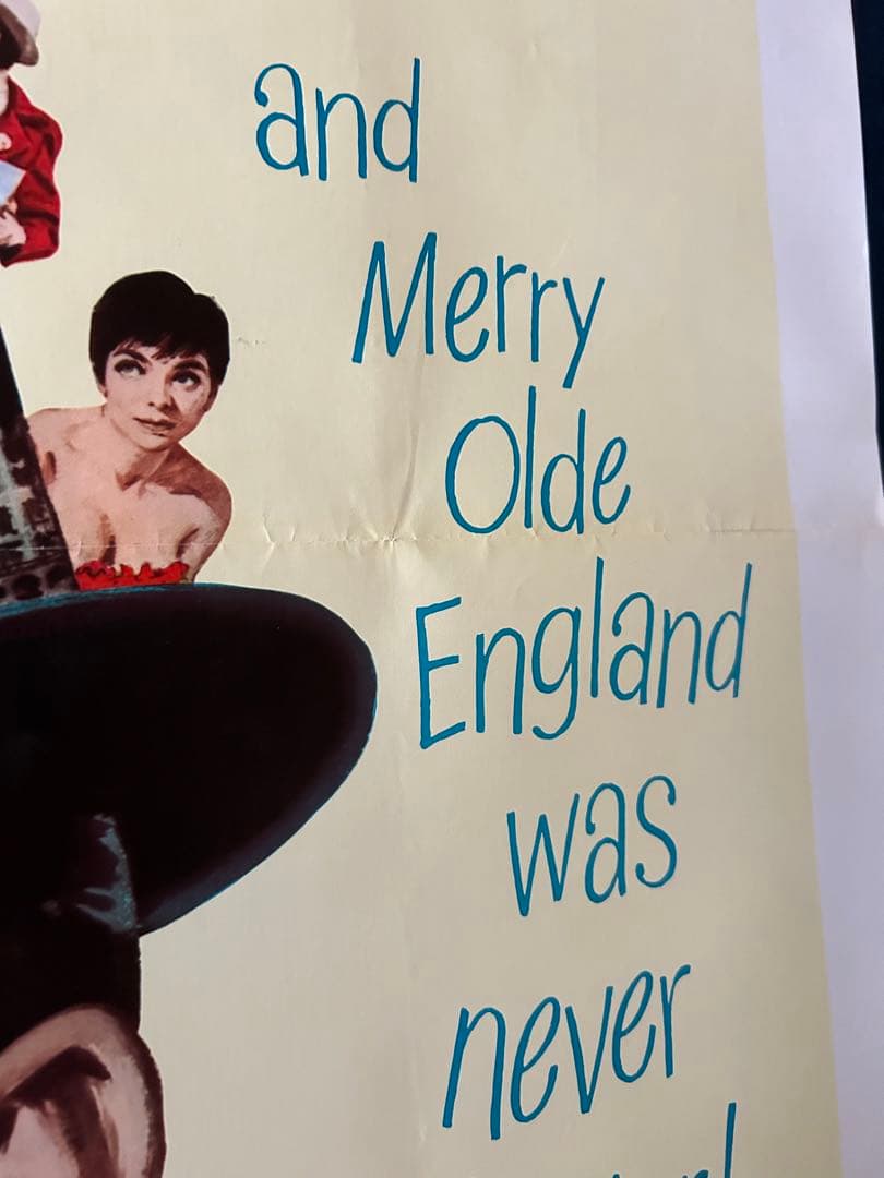 ジェリー・ルイス　『橋を上げるな、川を下げろ』 USオリジナル映画ポスター