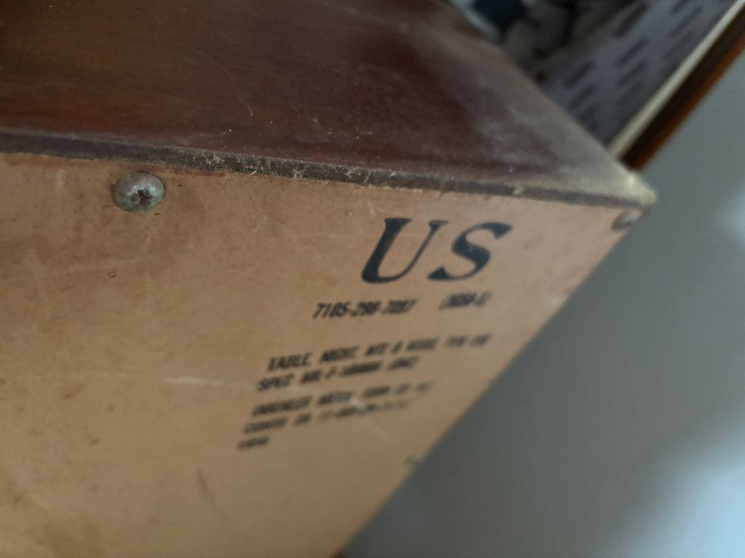 専用】2個 米軍払い下げ ミッドセンチュリー ヴィンテージ サイドテーブル