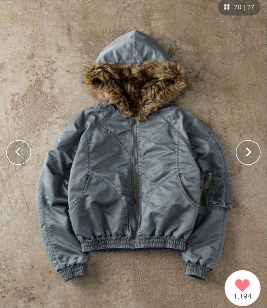 vintage ヴィンテージメイクショートファージャケット