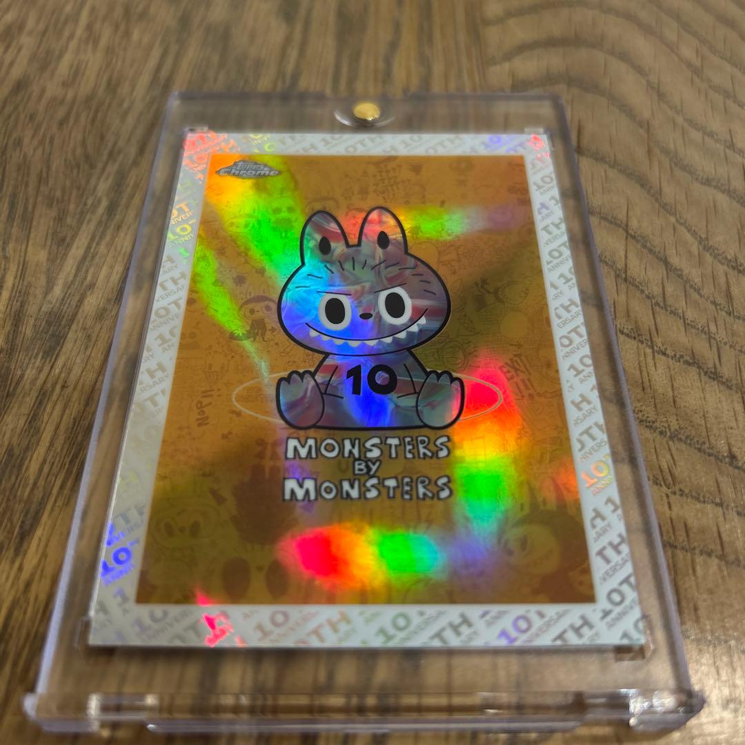 レア！topps chrome labubu リフラクター　10th セット