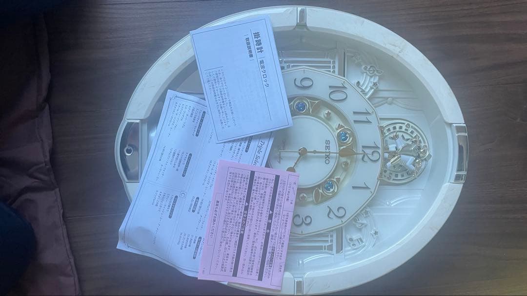SEIKO 　掛時計　RE576A　からくり時計　未使用
