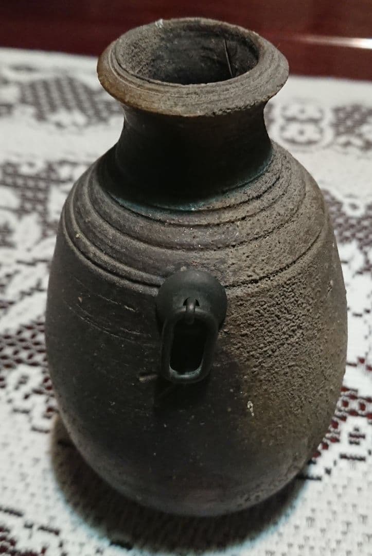 人間国宝 藤原雄 花入