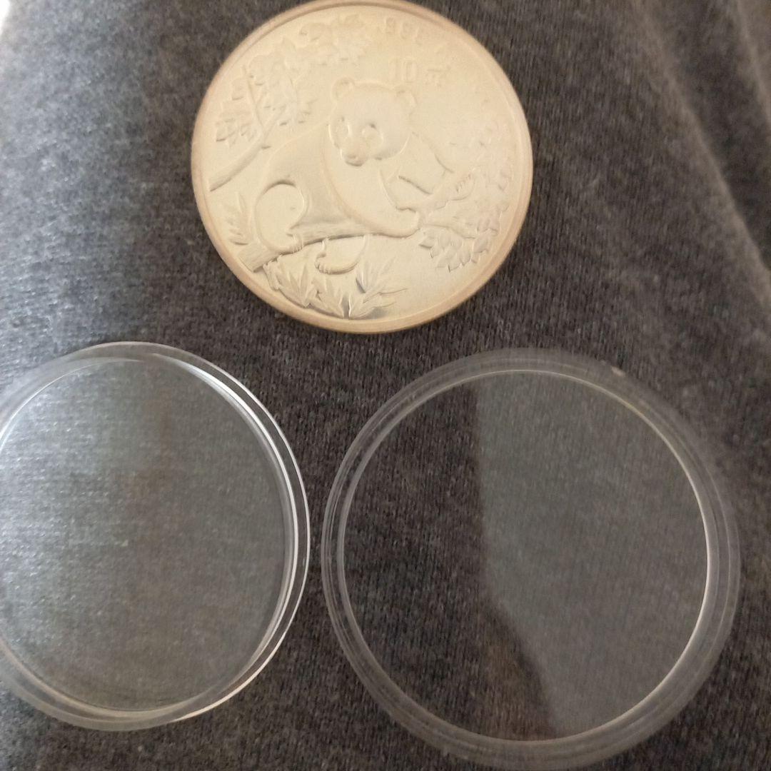 1992年【希少】中国パンダ銀貨1オンス