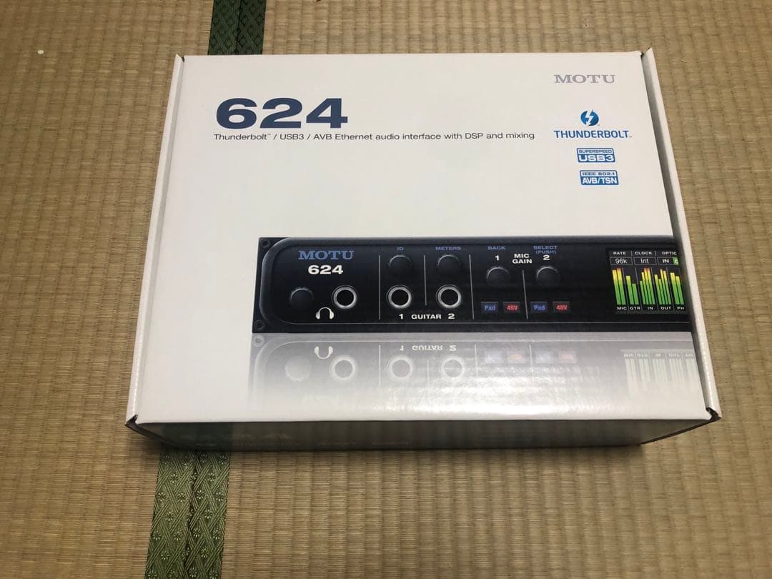 Motu 624 オーディオインターフェース MOTU624 USB/Thunderbolt