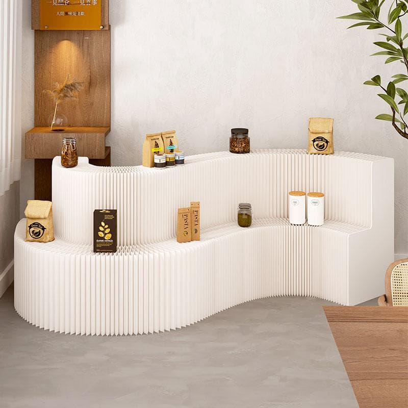 ディスプレイラック 二層式展示台 店舗用品 陳列台長さ2-3m高