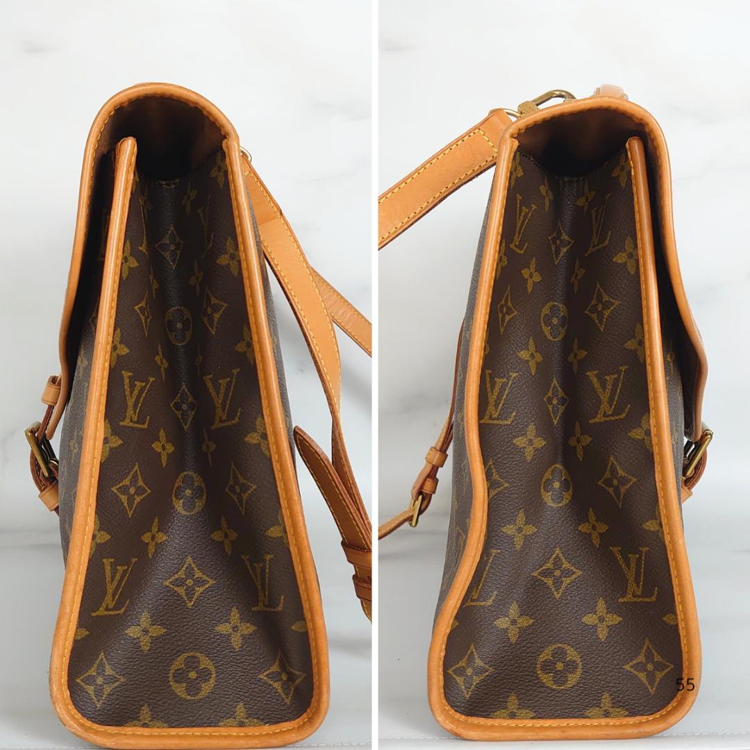 ルイヴィトン モノグラム ベルエア ビジネスバッグ ショルダー ブリーフケース