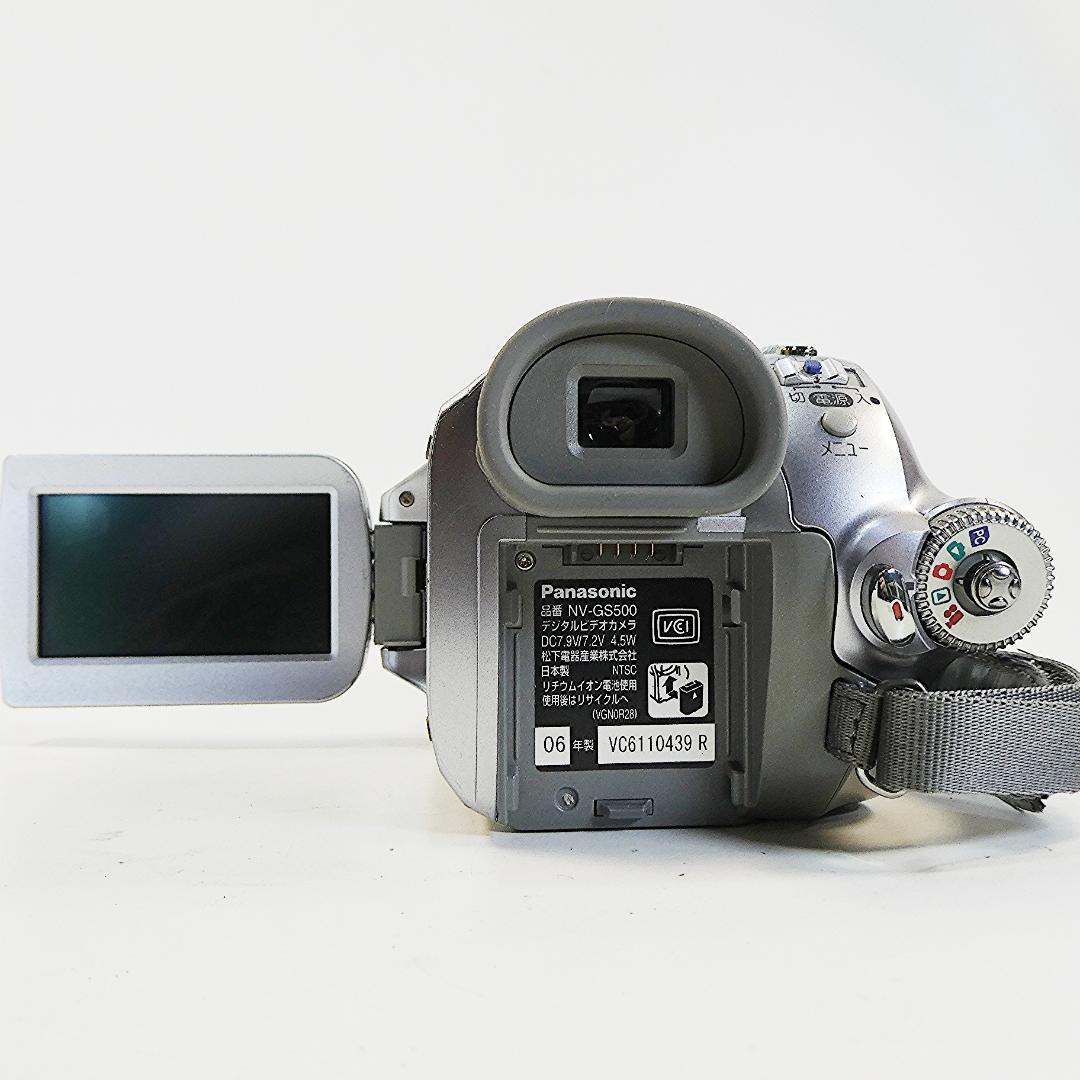 動作良好 パナソニックNV-GS500 MiniDVビデオ　デジタルダビングに