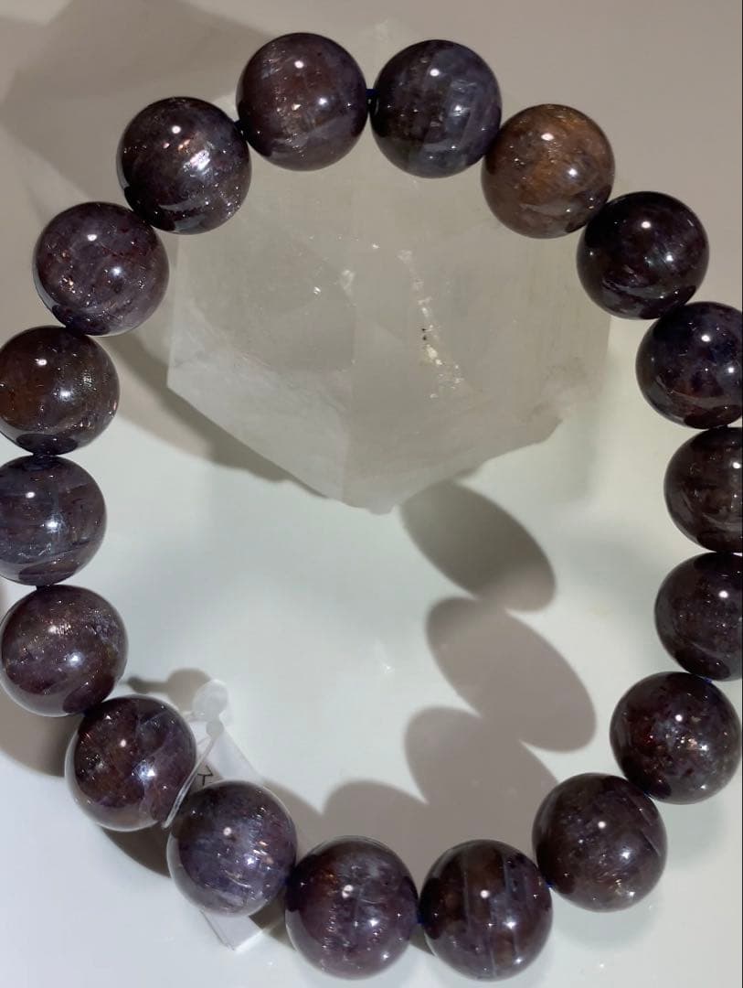 ★翠雨さま★ 《高品質》スターアイオライトサンストーン　ブラッドショットアイオ