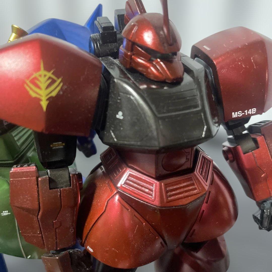 MGアナベルガトー専用ゲルググ MGジョニーライデン少佐専用ゲルググの2体セット