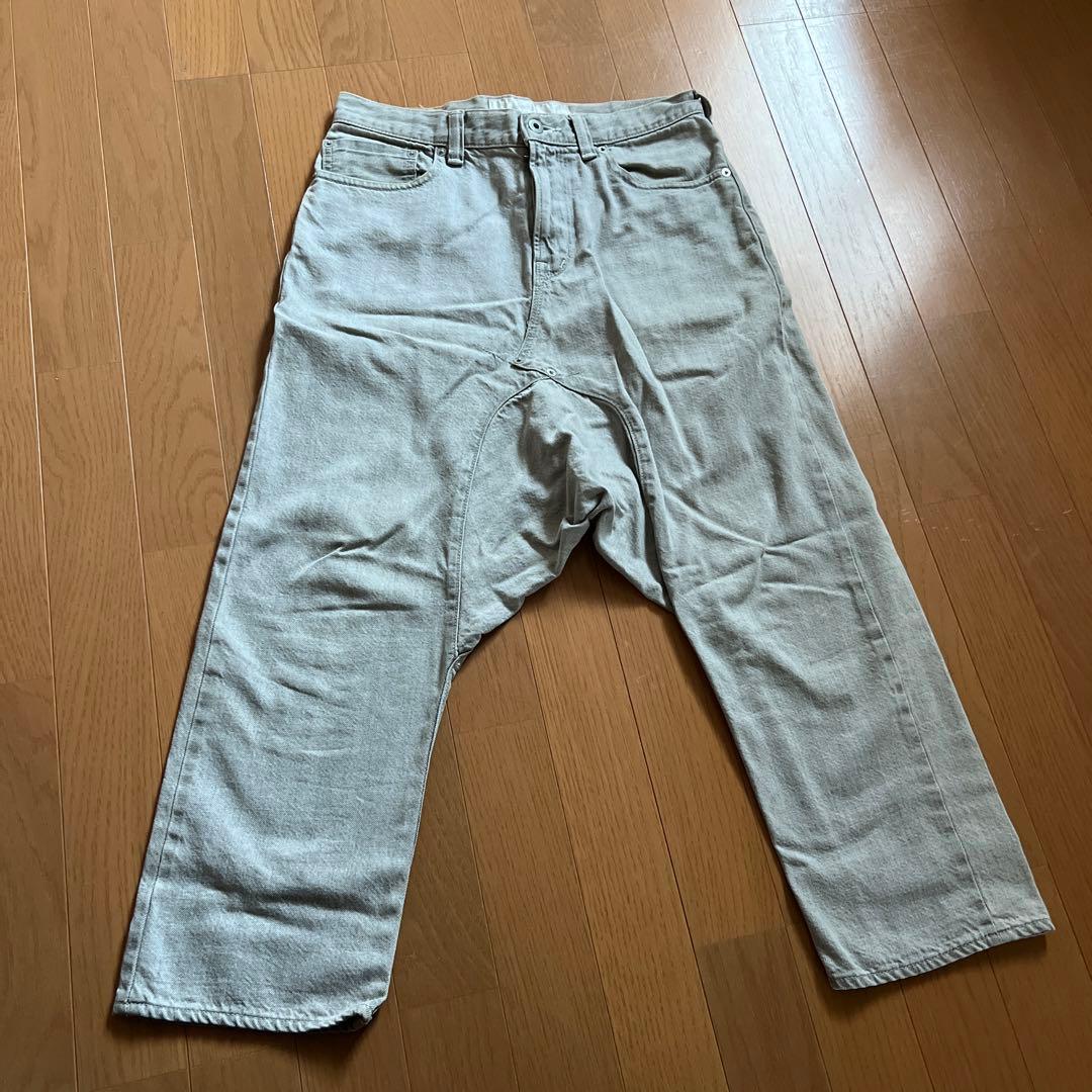 GANRYU 名作希少カラー サルエルデニム