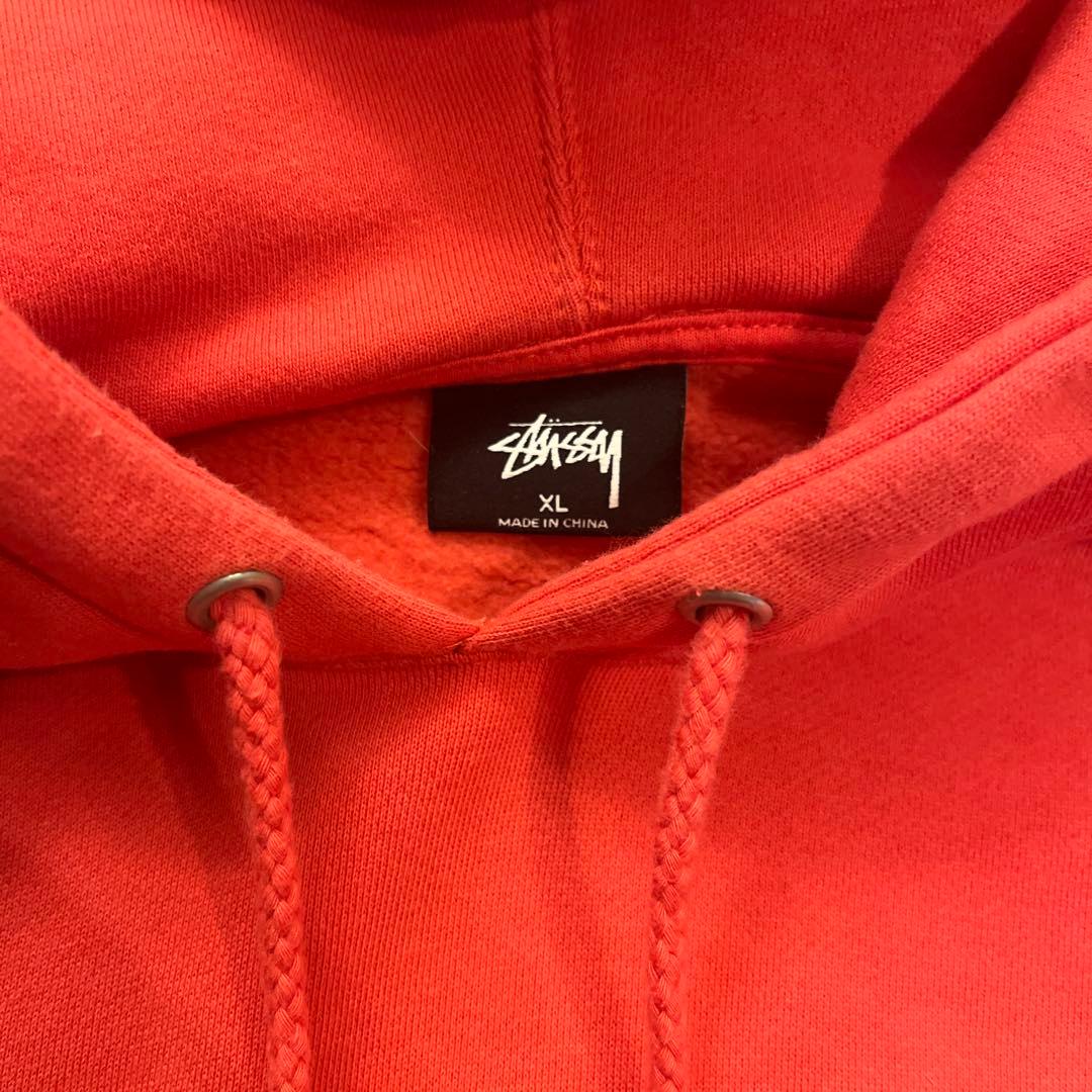 Stussy オレンジ ピンクパーカー 大阪