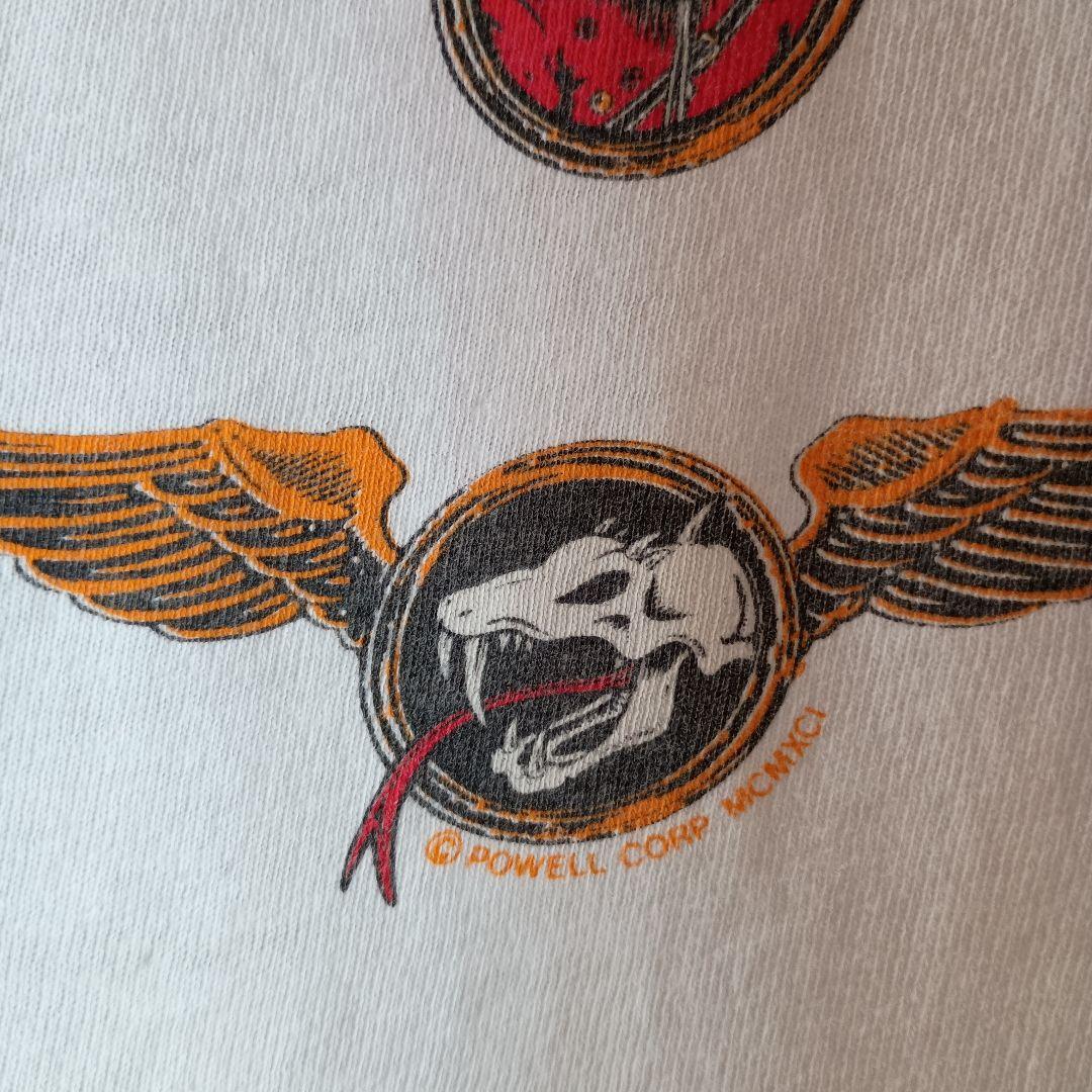 パウエル 90s USA製 POWELL PERALTA マルチ Tシャツ