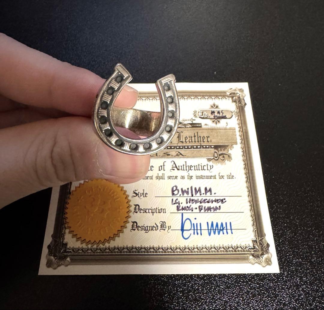 BWLマークマホーニ　ホースシューリング