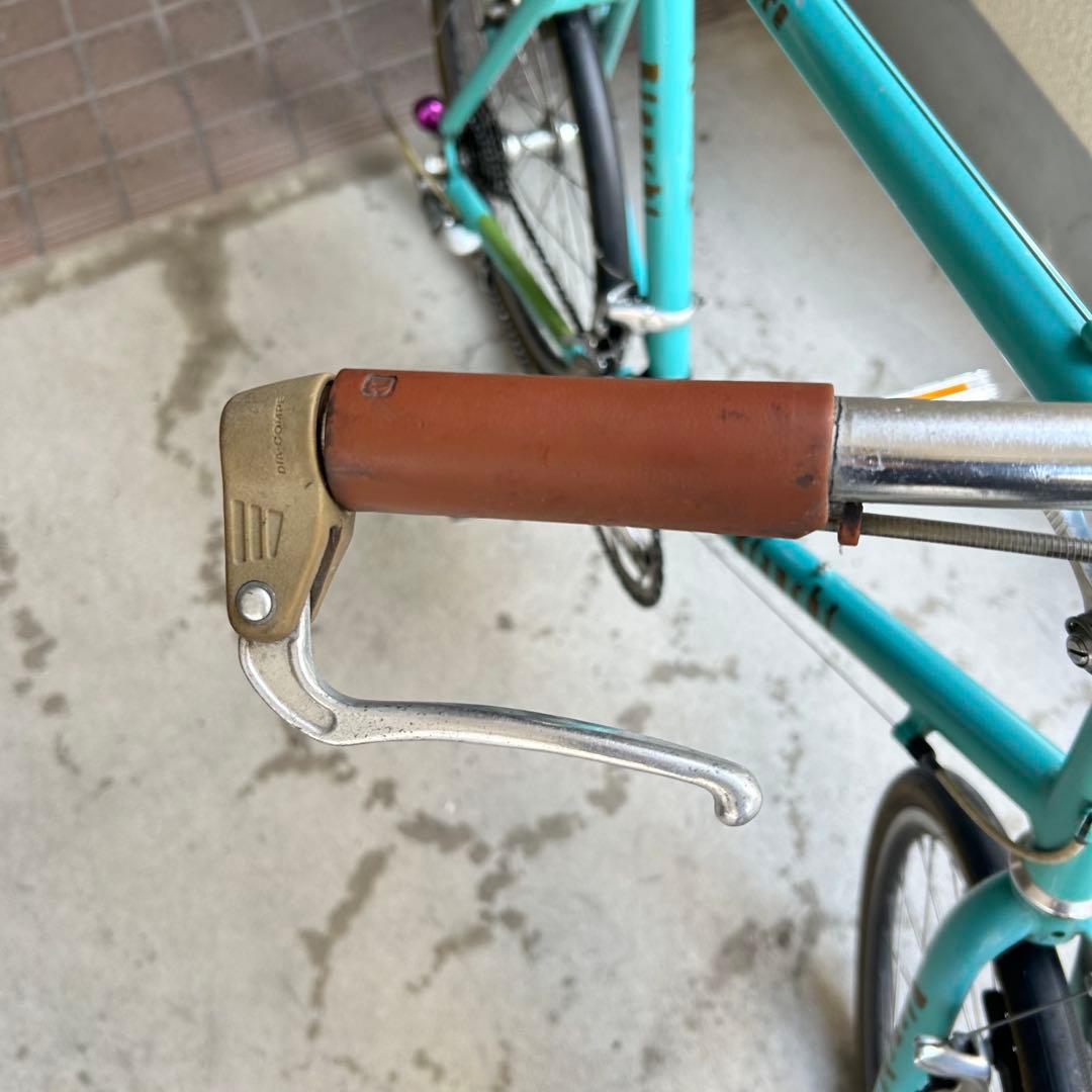 大阪鶴見区直接引取り ビアンキ ミニベロ8 Lepre チェレステ