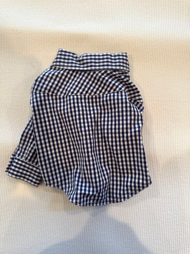 アトリエgg atelier ggギンガムチェックシャツ