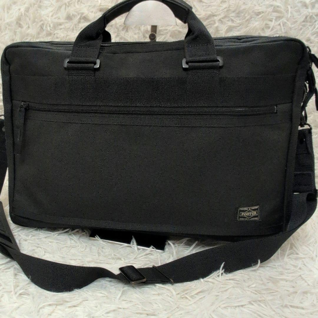 美品 A4可✨PORTER ポーター クリップ ブリーフケース 2way 2層式
