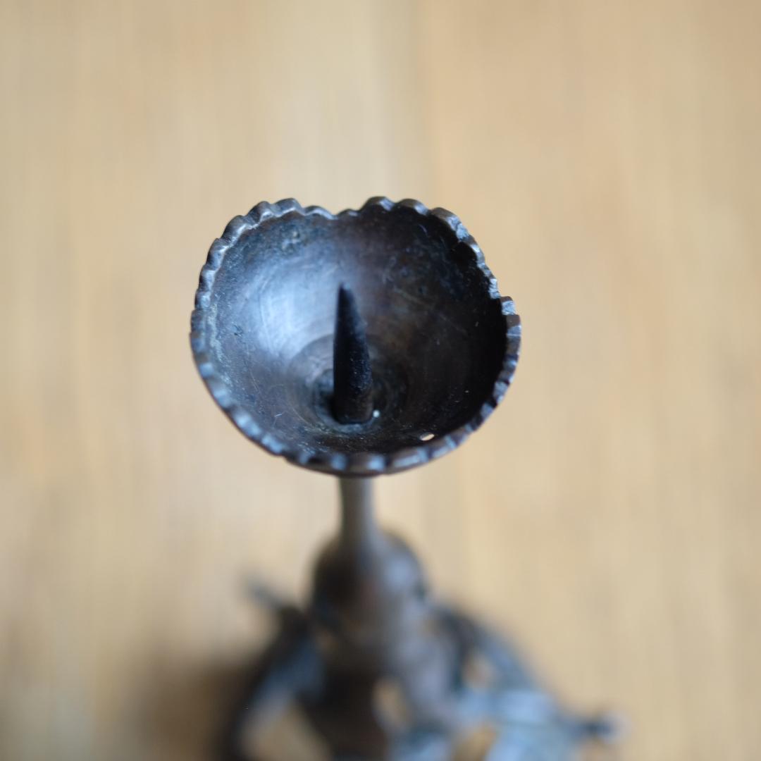 キャンドルスタンド／燭台／日本の古いもの