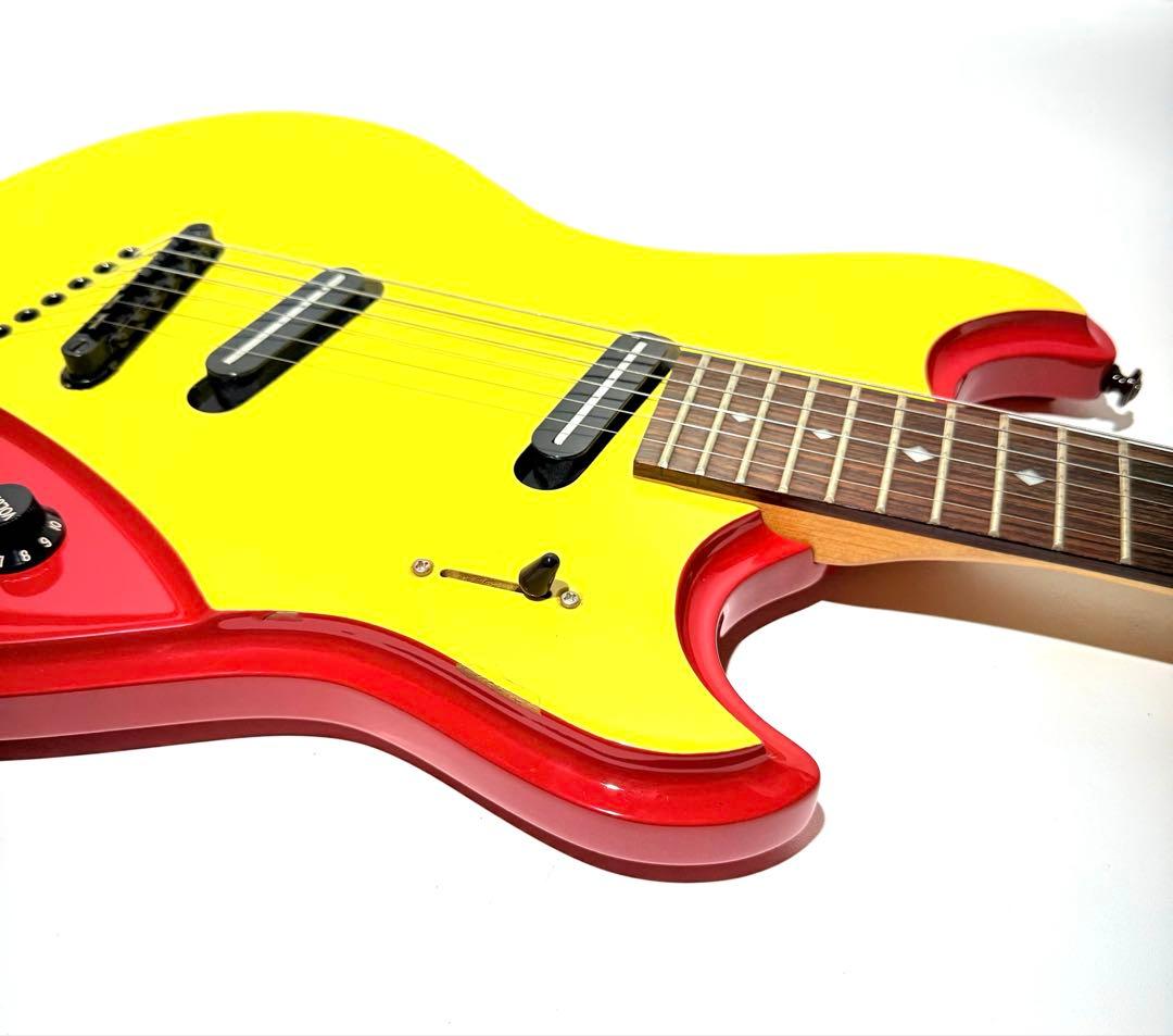 【希少】DEAN TONIC S YELLOW AND RED エレキギター