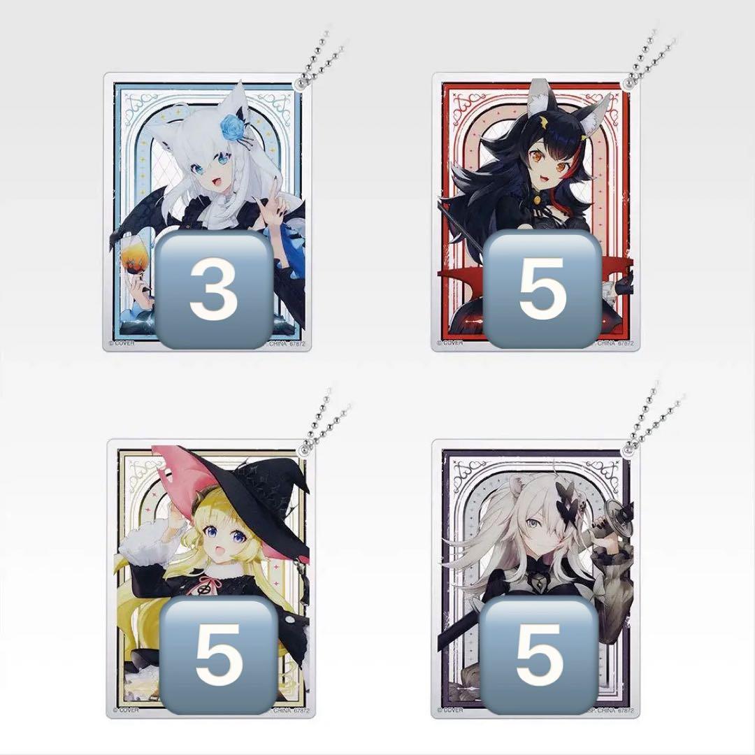 ホロライブ 一番くじ　Villain Style アクスタ　缶バッジ　72点