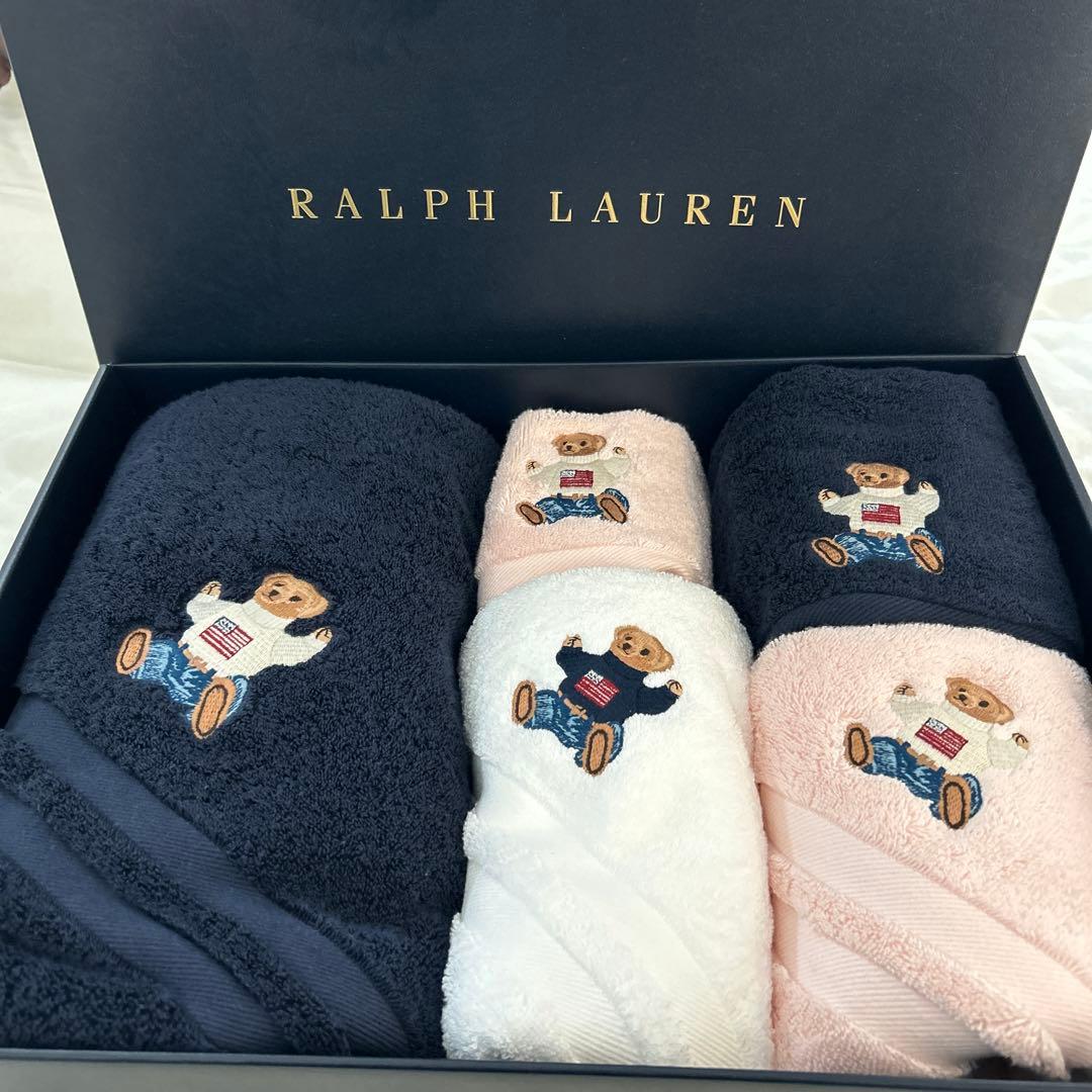 新品 ラルフローレン タオルセット ベア - メルカリ