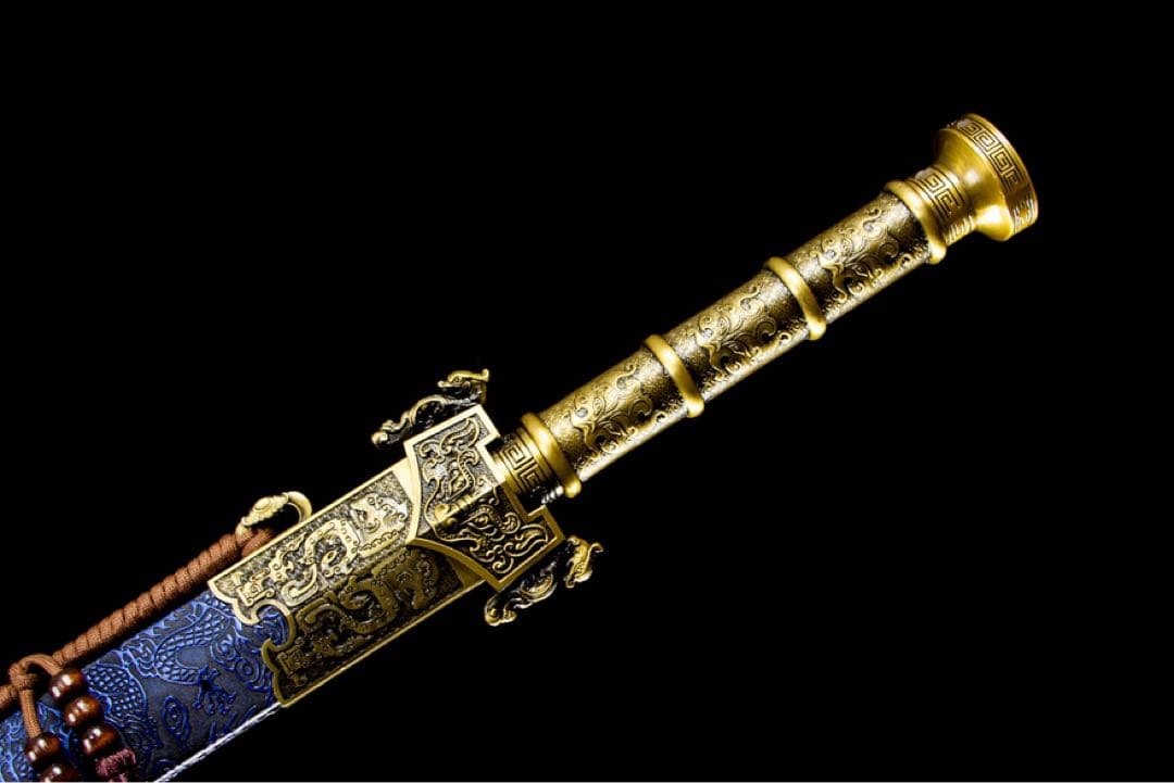 青虹漢剣 中華剣 刀装具 武具 鑑賞刀 居合刀 舞踊刀 古兵器