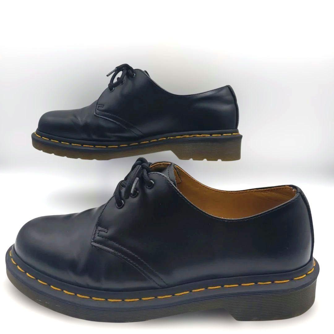 【美品】 ドクターマーチン 1461 59 UK7 3ホールシューズ ブラック