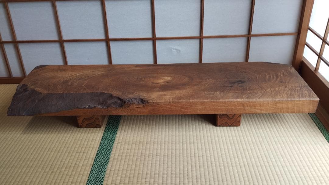 天然一枚板 天然木 花台 テレビ台 踏み台 ローテーブル 腰掛け