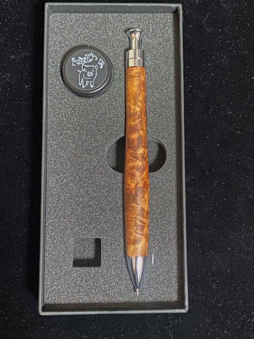 こぶた工房 シャープペンシル 屋久杉 極上杢 0.5mm