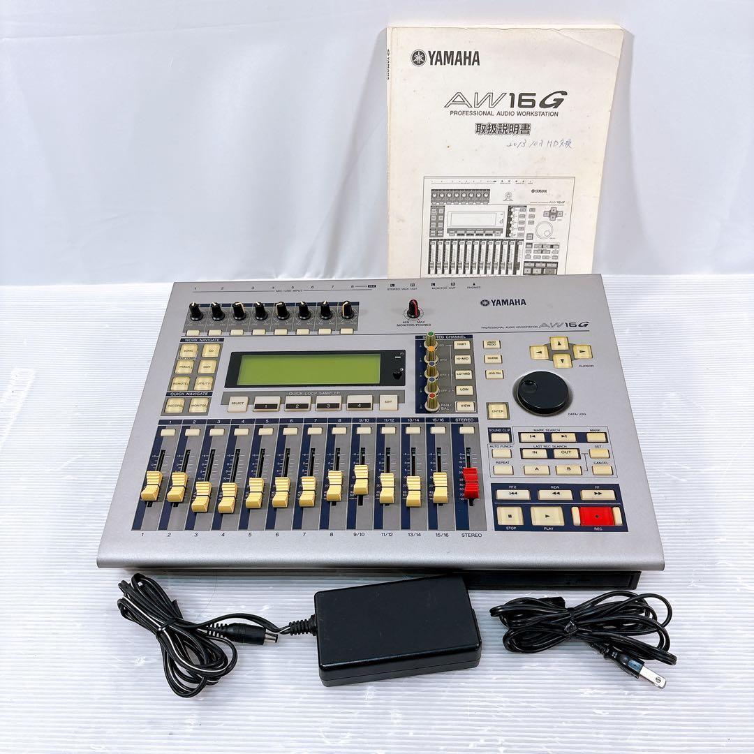 【極美品】YAMAHA ヤマハ AW16G MTR マルチトラックレコーダー