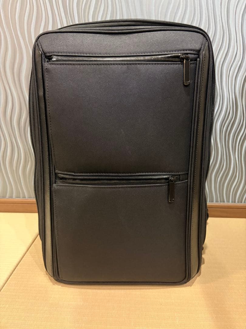 [エースジーン] ビジネスリュック コーデュラナイロン×本革 デュラテクト2