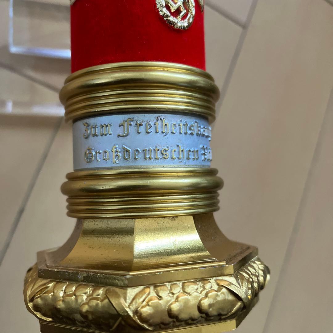 ドイツ軍 元帥杖 ロンメル将軍仕様 アクリル台座、白手袋付き - メルカリ