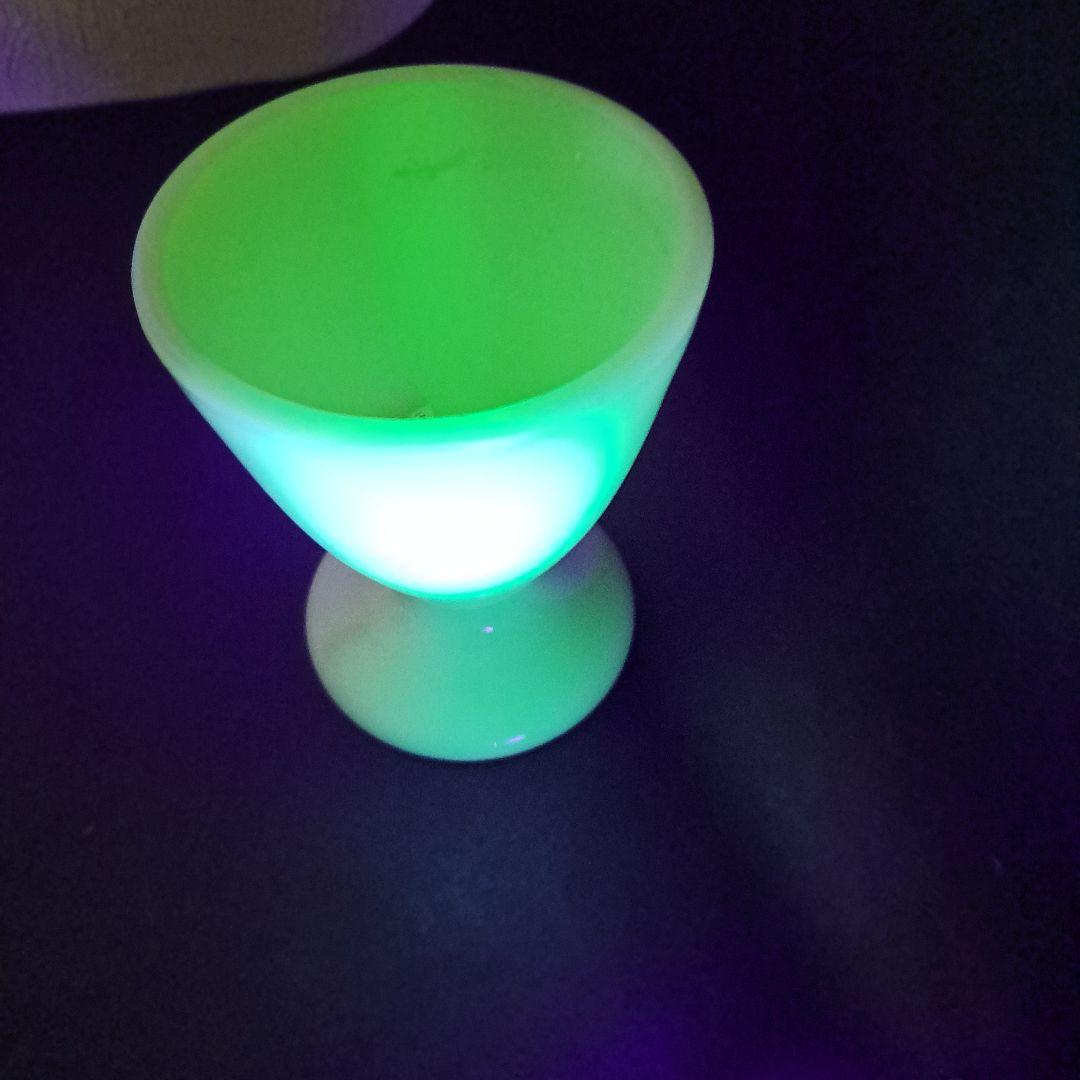 ウラン硝子　乳白　マッキータンブラー　USA 　ファイヤーキング社　1930年 ウラン硝子 乳白 マッキータンブラー USA ファイヤーキング社 1930年