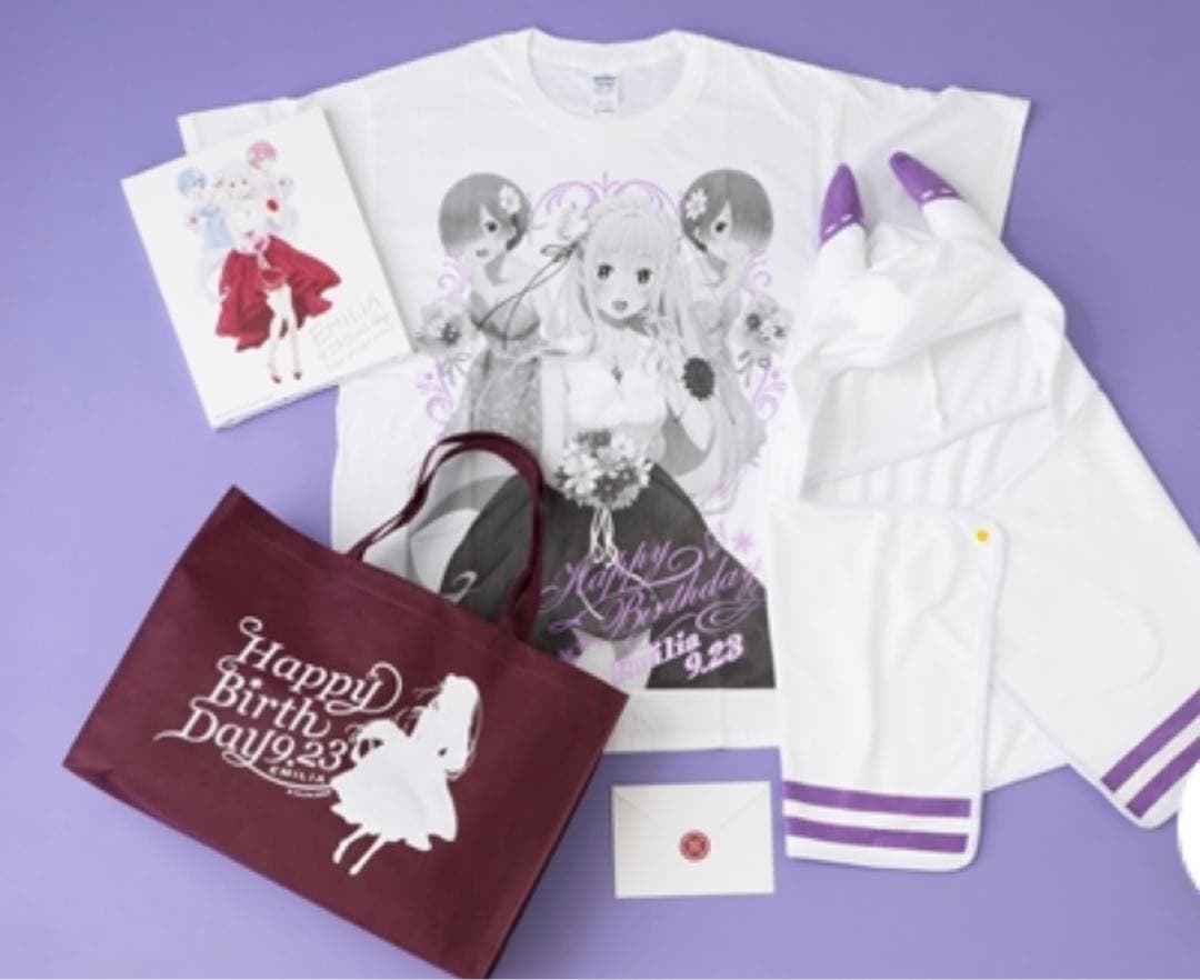 【リゼロ 】エミリアバースデーセット 2018【未開封】